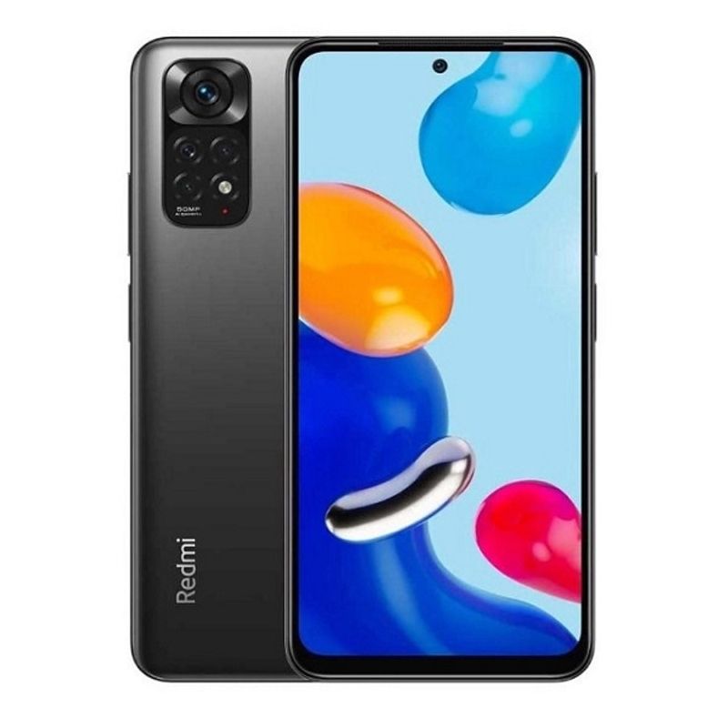 Smartphone-Xiaomi-Redmi-Note-11-Tela-6.43-Octa-Core-128GB-4GB-Camera-Quadrupla-Cinza