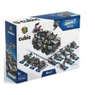 Blocos De Montar Cubic City Modelo Polícia 12 em 1 com 572 Peças Multikids
