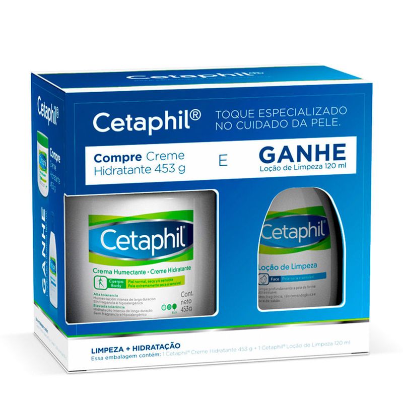 Cetaphil-Creme-Hidratante-Pele-Seca-453g-e-Cetaphil-Locao-de-Limpeza-120ml