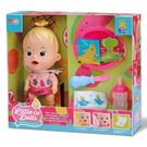 Boneca Divertoys Little Dolls Brincar de Papinha