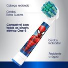 Refil Escova Dental Elétrica Oral B Spiderman 2 Unidades