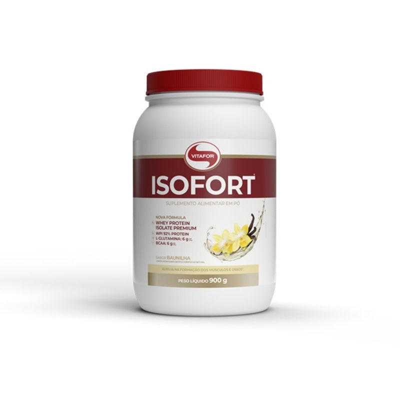 Isofort-Whey-Protein-Vitafor-Baunilha-900g
