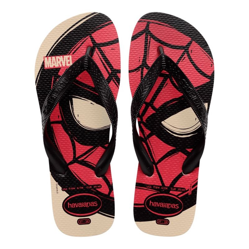Sandalia-Havaianas-Top-Marvel-Bege-Palha-33-34