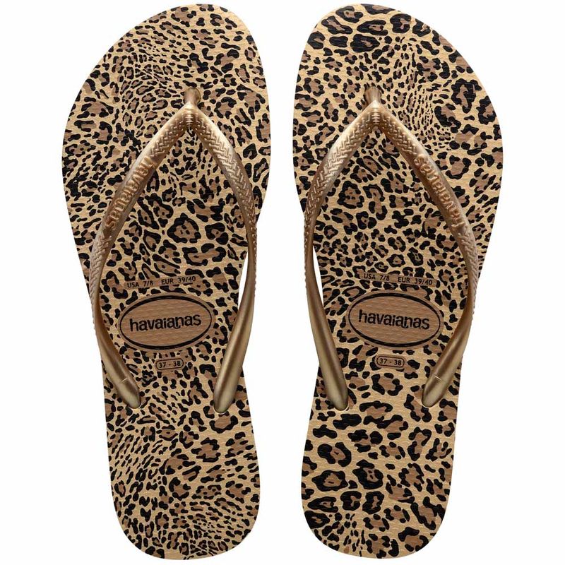 Sandalia-Havaianas-Slim-Animals-AreiaDourado
