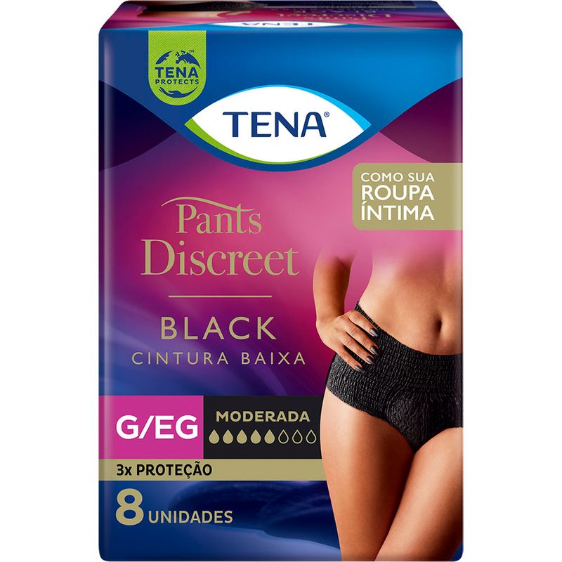 Roupa-Intima-Tena-Pants-Discreet-Black-G-EG-8-Unidades