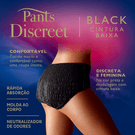 Roupa Íntima Tena Pants Discreet Black G/EG 8 Unidades