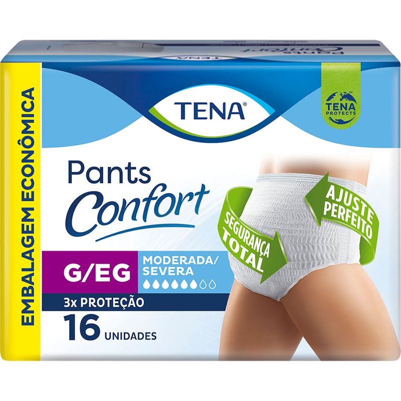 Roupa-Intima-Tena-Pants-Confort-G-EG-16-Unidades