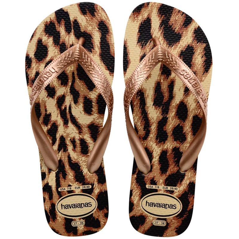 Sandalia-Havaianas-Top-Animals-Areia-Rose-Gold