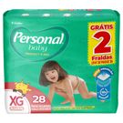 Fralda Personal Baby Protect & Sec XG 28 Unidades