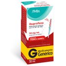Ibuprofeno 50mg Medley Genérico Gotas 30ml