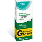 Dipirona Sódica 500mg Medley Genérico 30 Comprimidos