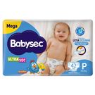 Fralda Descartável Babysec Ultrasec Galinha Pintadinha P 42 Unidades