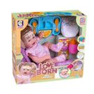 Brinquedo Boneca Cotiplás Love Born Meu Lanchinho