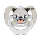 Chupeta Lillo Funny Animais Cachorro Silicone Tamanho 2