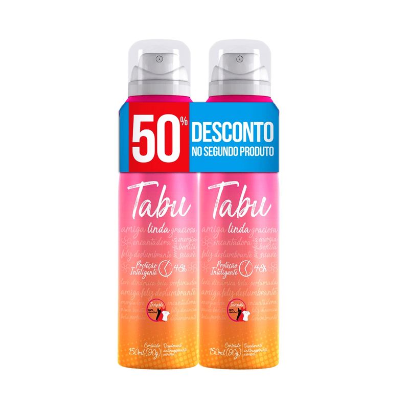 Desodorante-Tabu-Aerosol-Linda-150ml-2-Unidades