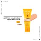 Protetor Solar Vichy Ideal Soleil Clarify FPS60 Clara 40g