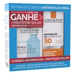 Serum-Anti-Idade-Hyalu-B5-Repair-La-Roche-15ml---Protetor-Solar-Anthelios-Ae-Pigmentation-Sem-Cor-FPS50-40g
