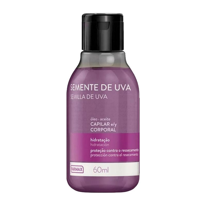 Oleo-Capilar-e-Corporal-Farmax-Semente-Uva-100ml