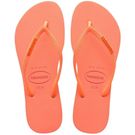 Sandália Havaianas Slim Glitter Neon Coral Spark 35/36