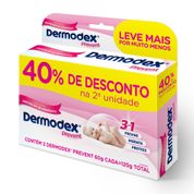Creme para Prevenção de Assaduras Dermodex Prevent Creme 120g