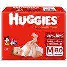 Fralda Huggies Supreme Care M 80 Unidades