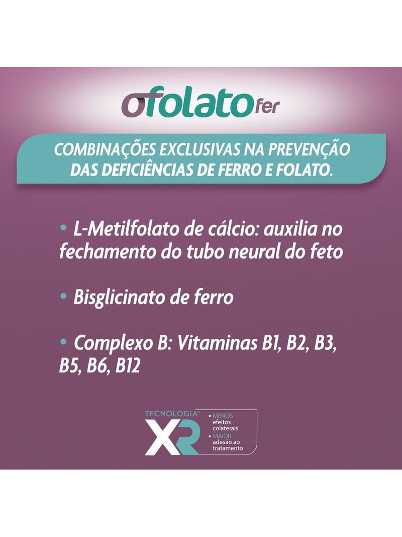 Ofolato Fer 90 Comprimidos