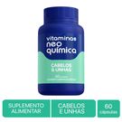 Vitamina Neo Química Cabelos e Unhas 60 Cápsulas