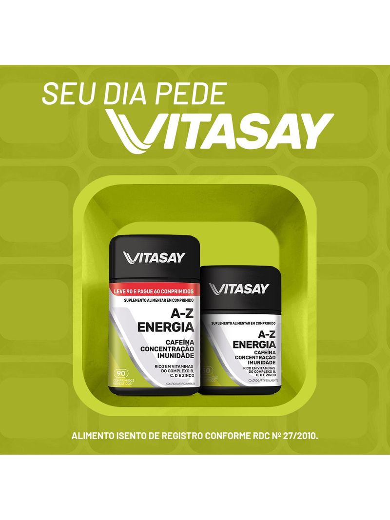 Vitasay A-Z Energia 30cp