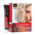 Tintura Lack Color Kit 12.1 Louro Cinza Especial 6 Oléos Naturais