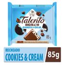 Chocolate Garoto Talento Cookie 85g