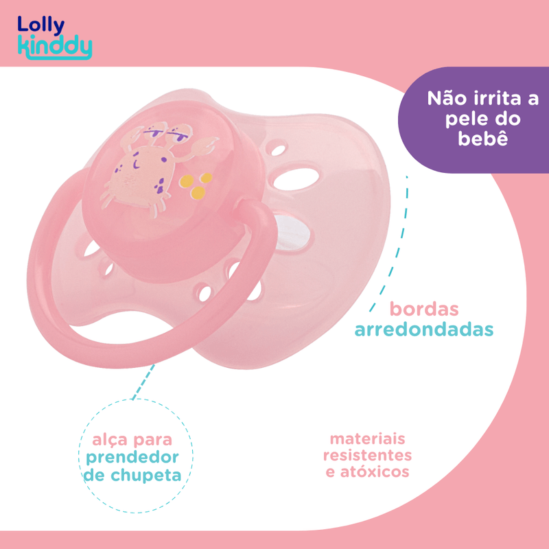 Chupeta-Lolly-Baby-Oceano-Silicone-Ortodontico-N2-Rosa-3