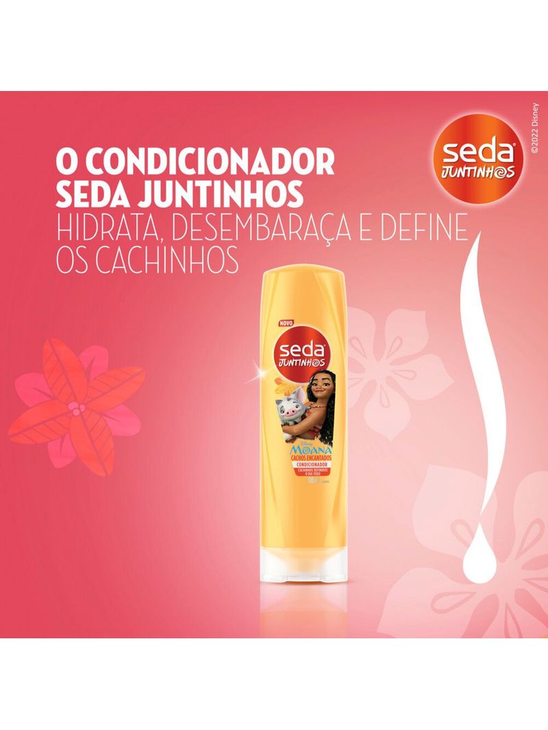 Shampoo Seda Juntinhos Moana Cachos Encantados 300ml - mobile