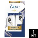 Shampoo + Condicionador Dove Reconstrução Completa 400 + 200ml