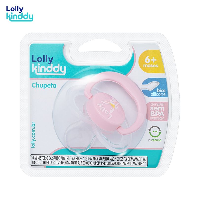 Chupeta-Lolly-Baby-Color-Silicone-Ortodontico-N2-Rosa-1-