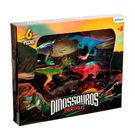 Brinquedo Kit Dinossauro Incríveis Etilux 6 Peças