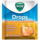 Vick Drops Laranja 5 Unidades