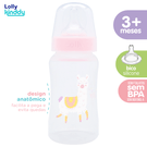Mamadeira Lolly Big Zoo Silicone Redondo Rosa Sortida 330ml