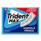 Chiclete Trident Max Hotelã Fresca Sem Açucar 16,5g