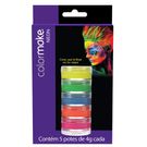 Pintura Facial Colormake Cremosa Fluorescente 5 Cores