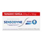 Creme Dental Sensodyne 2 Unidades Repair Protect 100g 50% De Desconto Na Segunda Unidade