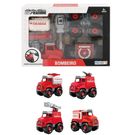 Bombeiro Multikids City Machine Sortido BR1698