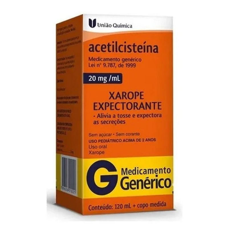 Acetilcisteina-20mg-Xarope-Uniao-Quimica-120ml