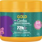 Creme de Tratamento Gold 430g Cachos Definição Prolongada