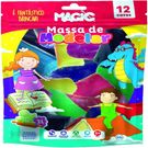 Brinquedo Massa Modelar Magic Kids 6 Moldes Pássaro