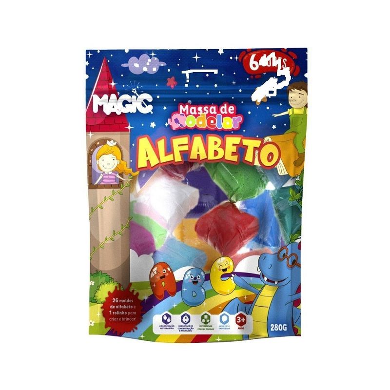 Brinquedo-Massa-Modelar-Magic-Kids-Moldes-Alfabeto