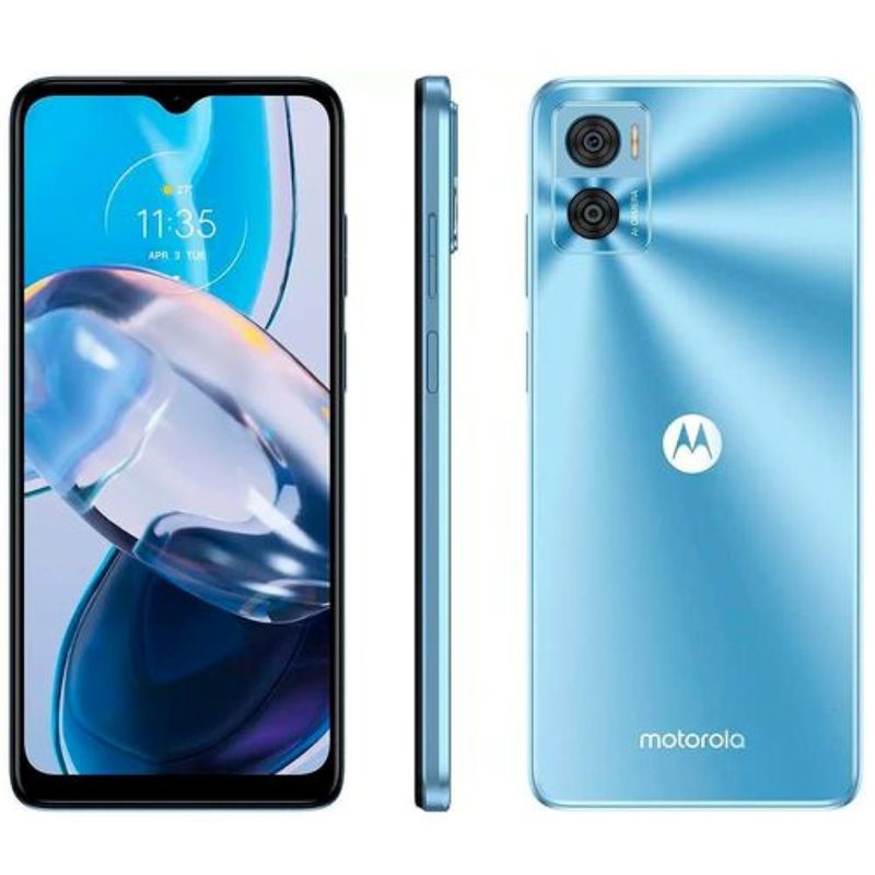 Smartphone-Motorola-Moto-E22-64GB-Azul-Tela-6.5-Dual-Chip-Camera-Traseira-Dupla-16-2MP