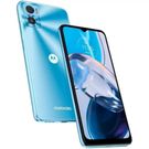 Smartphone Motorola Moto E22 64GB Azul Tela 6.5 Dual Chip Câmera Traseira Dupla 16+2MP