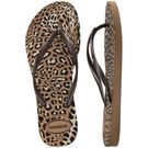 Sandália Havaianas Slim Animals Rose Gold/Rose Gold Metalico 35/36