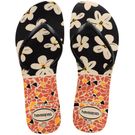 Sandália Havaianas Flat Mix Fc Bege/Preto 37/38