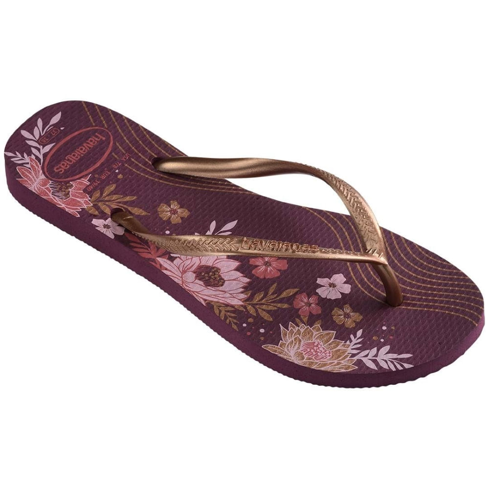 Chinelo Havaianas Slim Organic